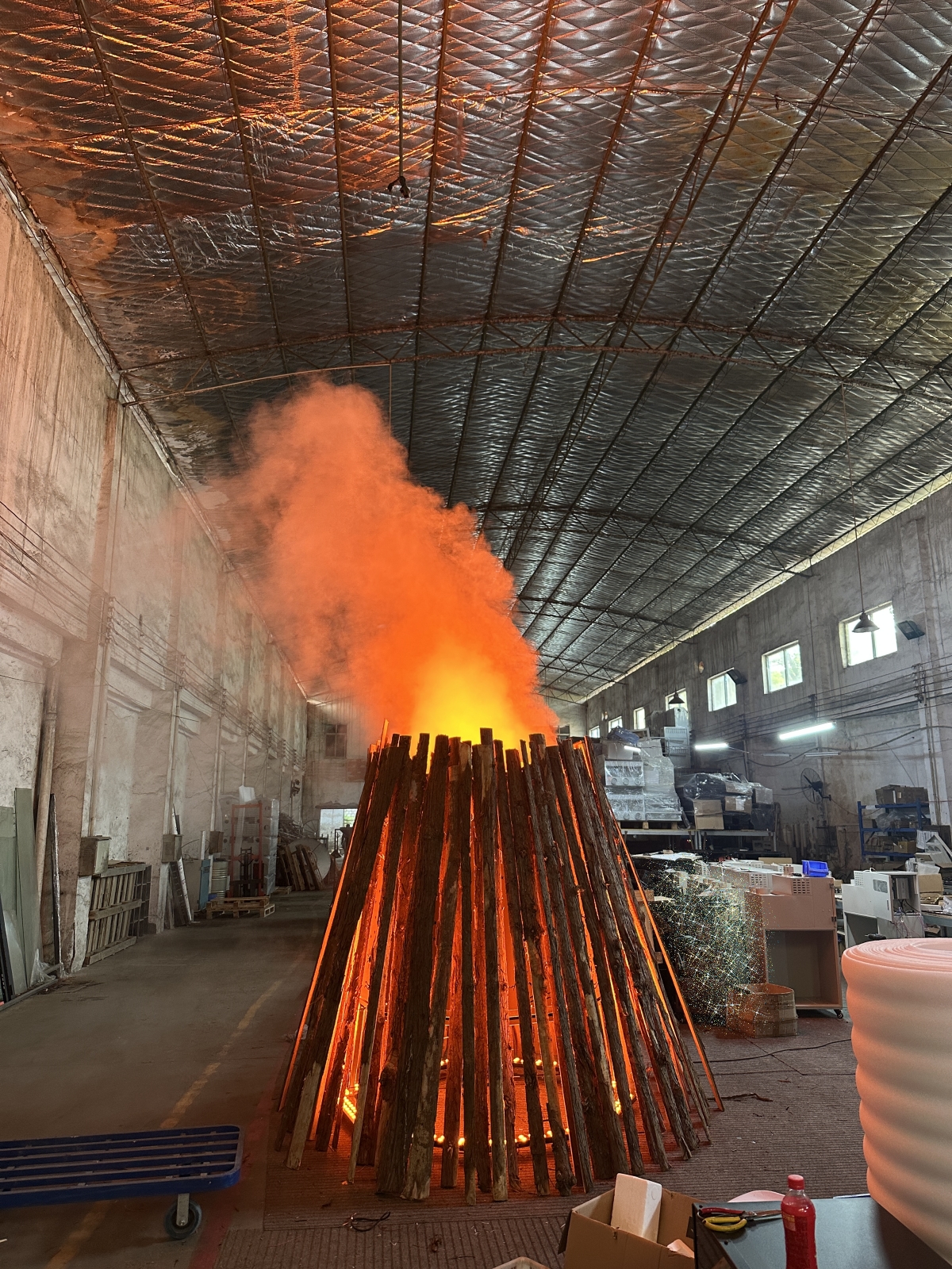 定制加高加大篝火炉